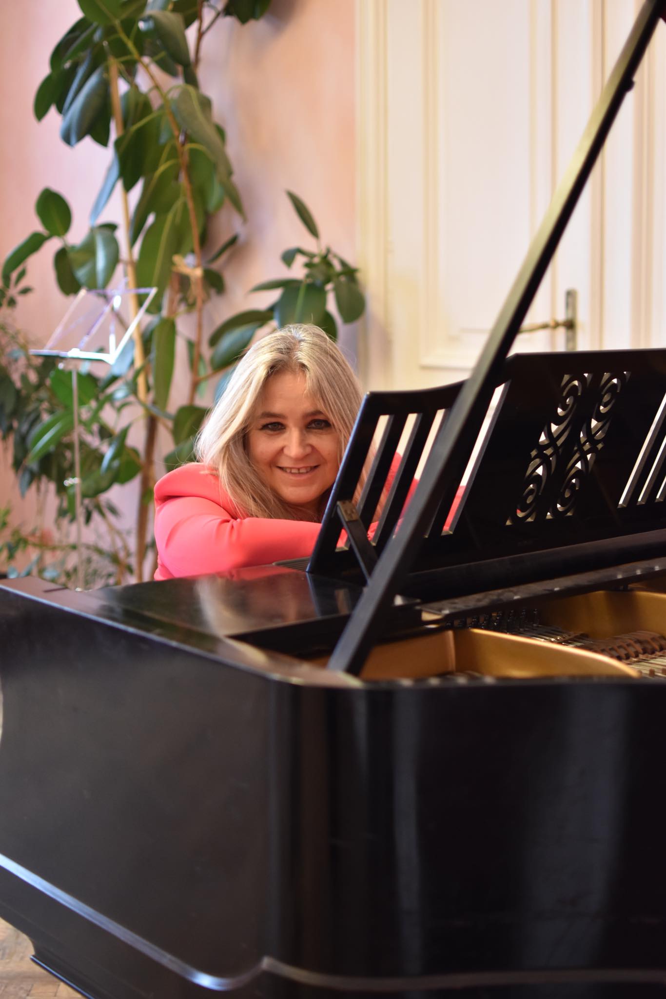 Paola Ariano al pianoforte